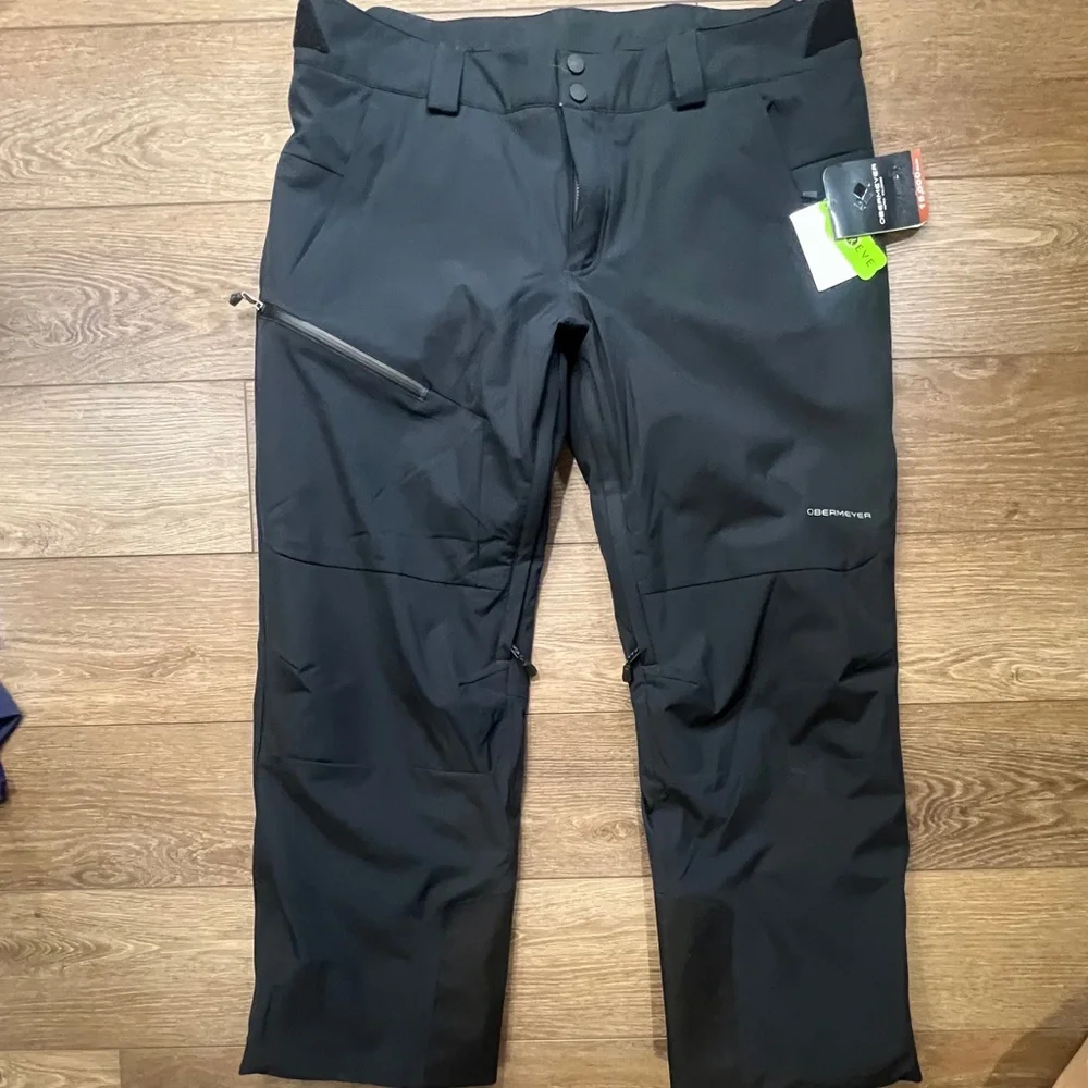 Obermeyer Men's Force Ski Pants, Black, Size XXL, NWT, Waterproof, Snowboard/Ski - Picture 4 of 16